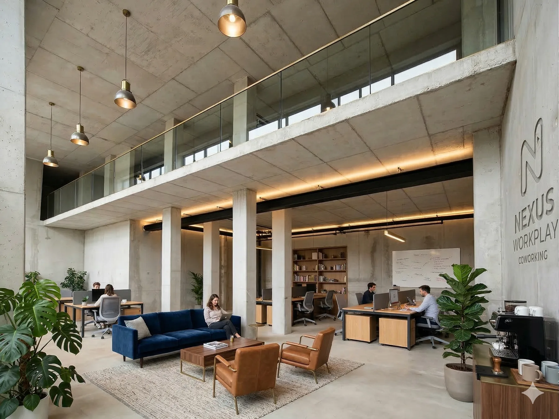 Open space coworking moderne à Montpellier — Nexus WorkPlay