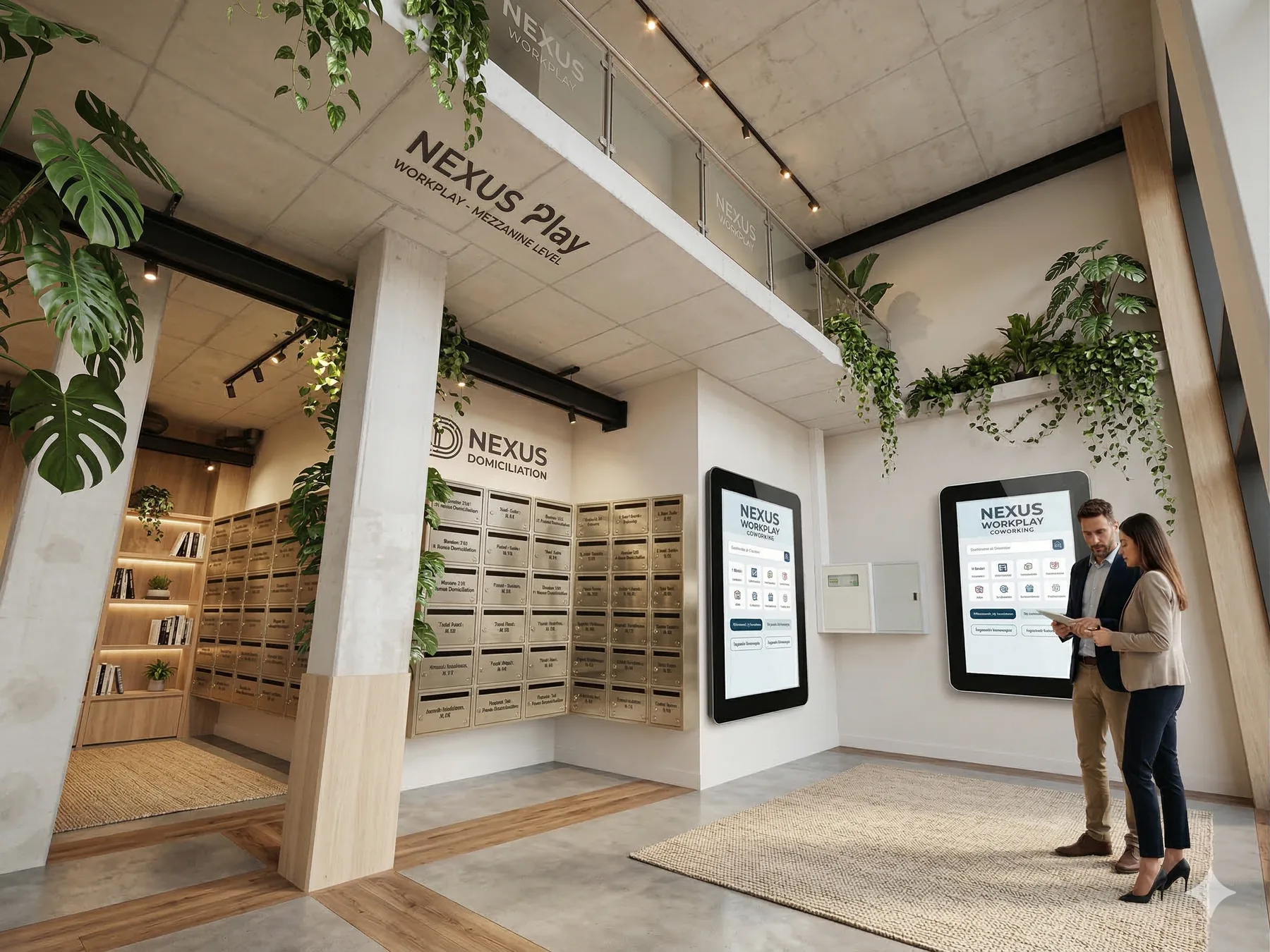Espace workspace et domiciliation d'entreprise à Montpellier Port Marianne